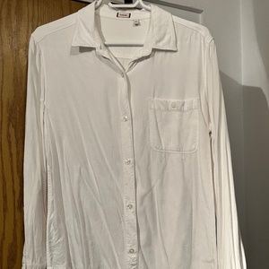 Sunday Best White Button Up